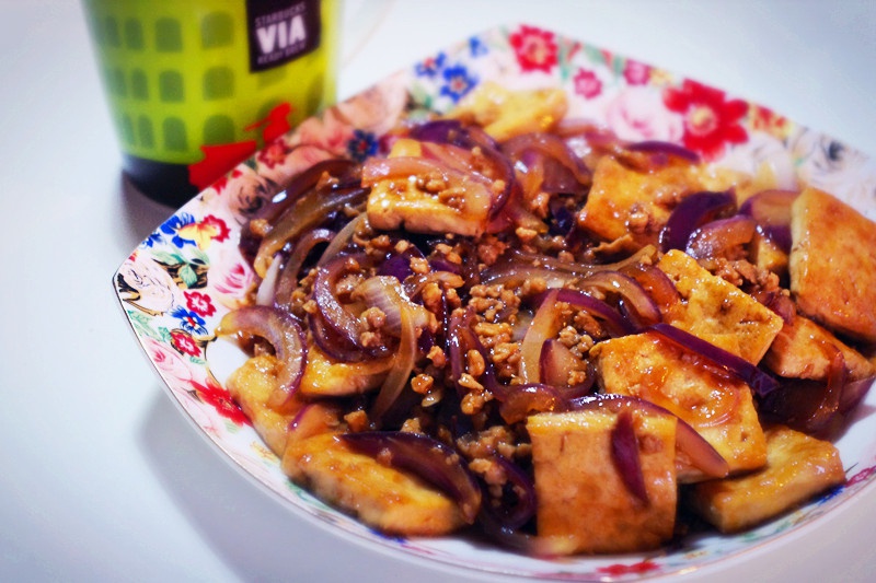 红烧豆腐