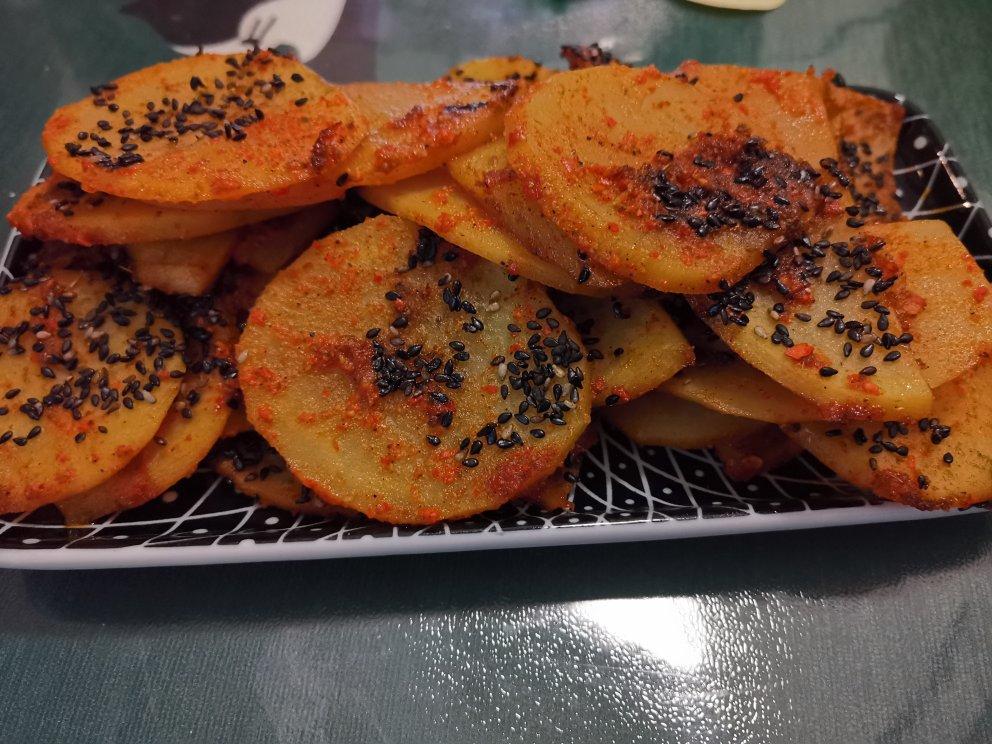 烤土豆片