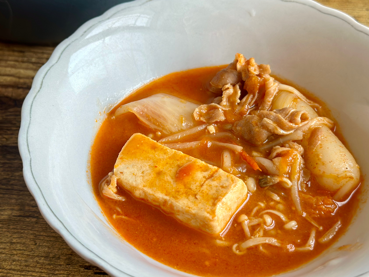 超幸福暖心汤！韩式番茄豆腐汤的做法