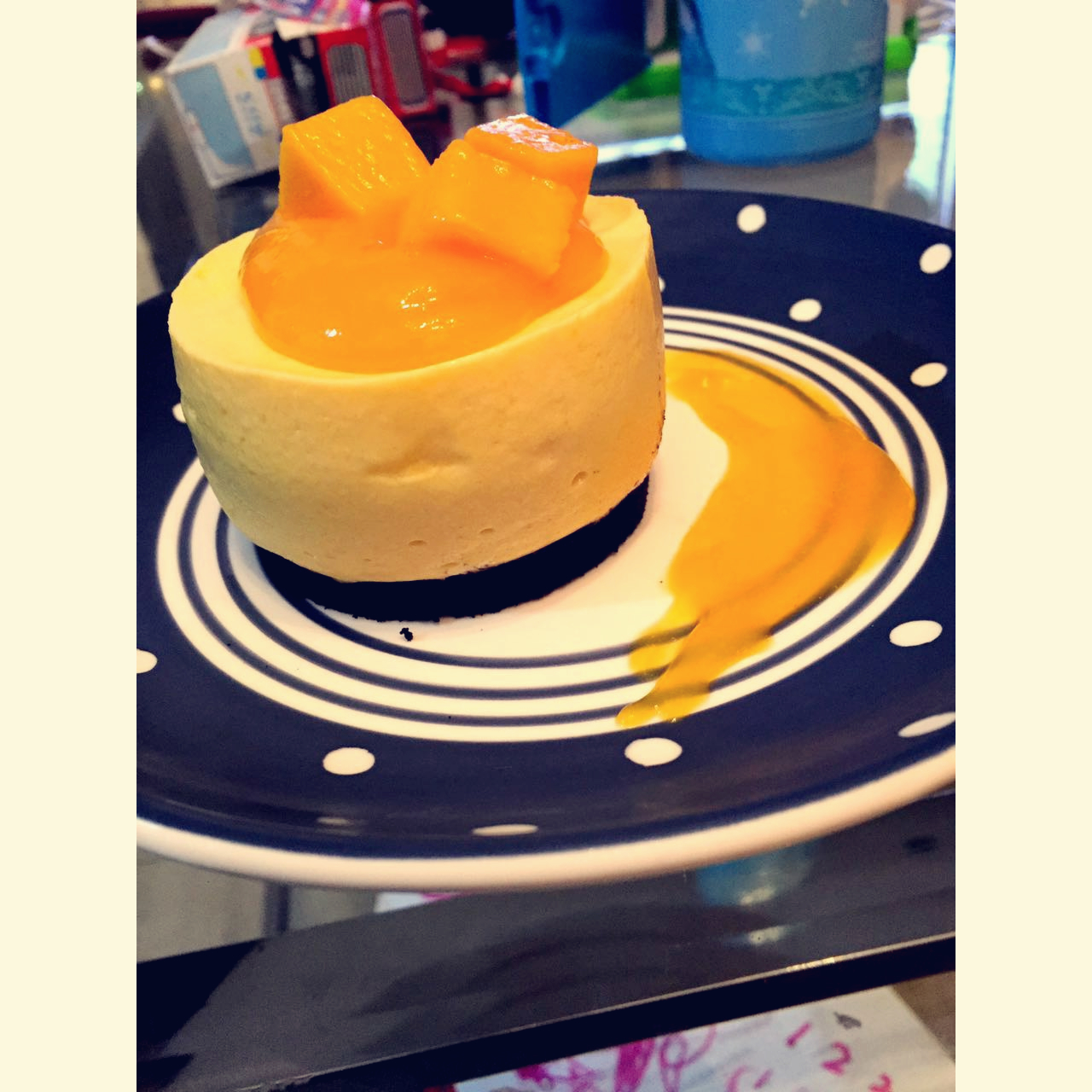 《Tinrry下午茶》教你做芒果流心慕斯（6寸配方）