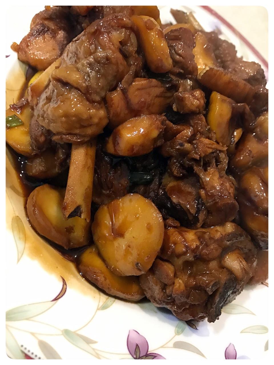 栗子炖鸡
