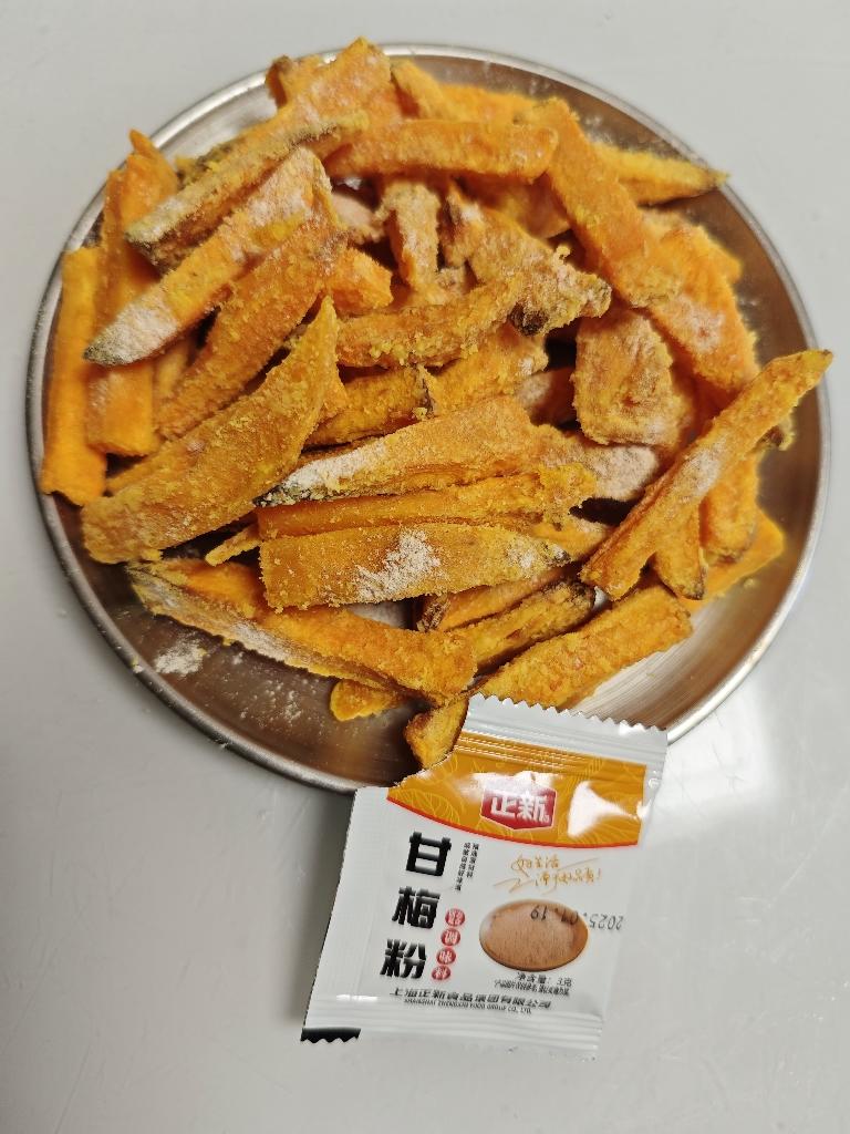 空气炸锅甘梅地瓜条