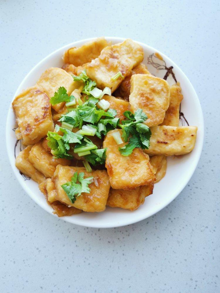 无敌好吃的香煎豆腐