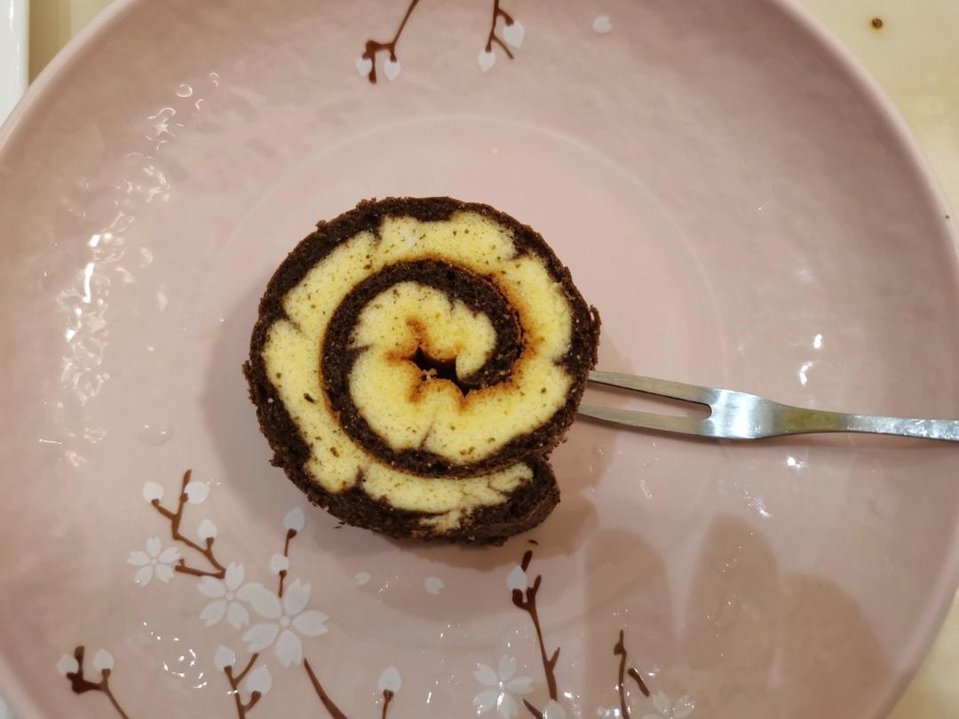 可可旋风蛋糕卷（视频）