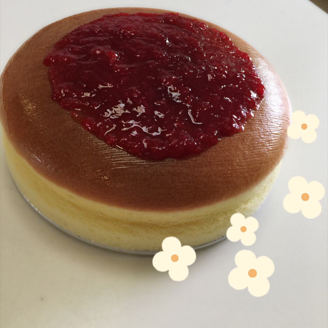 轻乳酪芝士蛋糕6寸#皮黑森林#