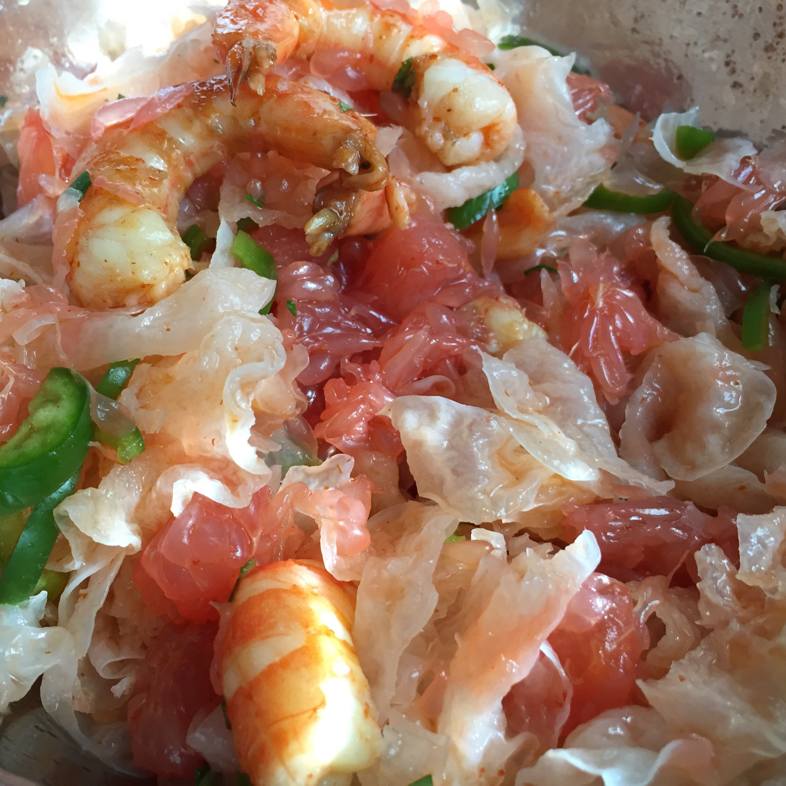 鲜橙泰式开胃虾