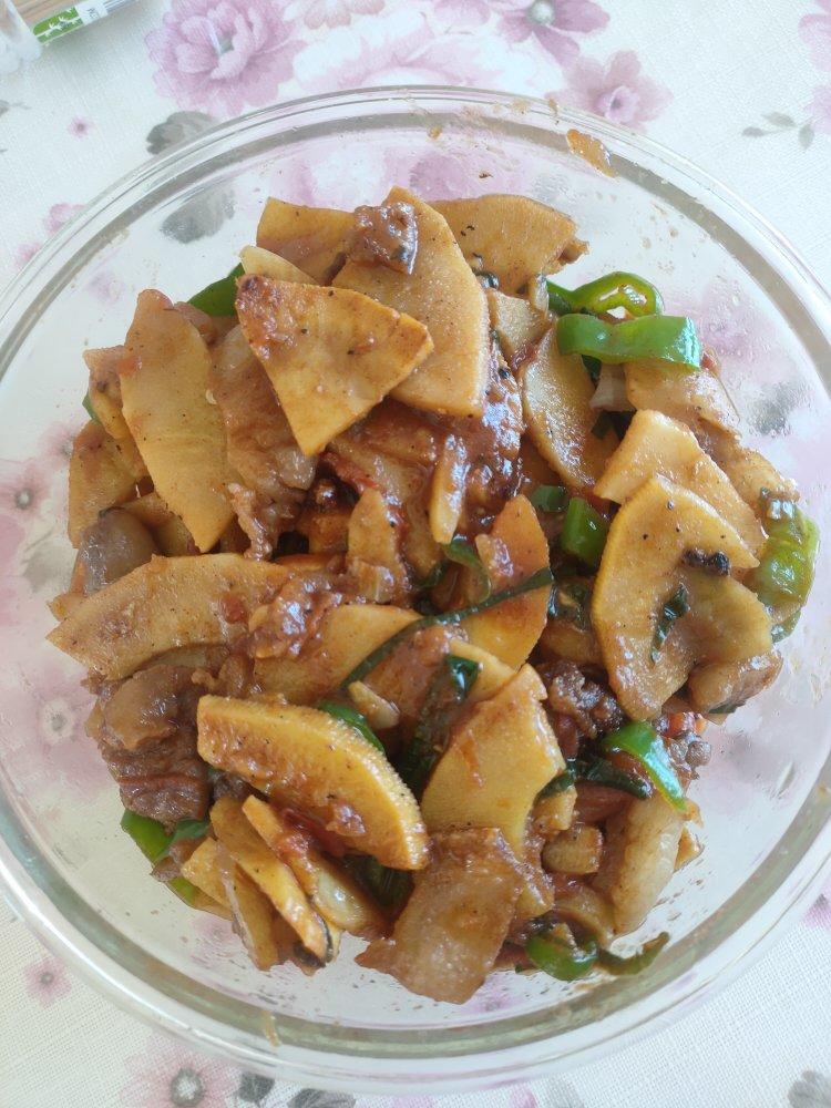 肉炒冬笋