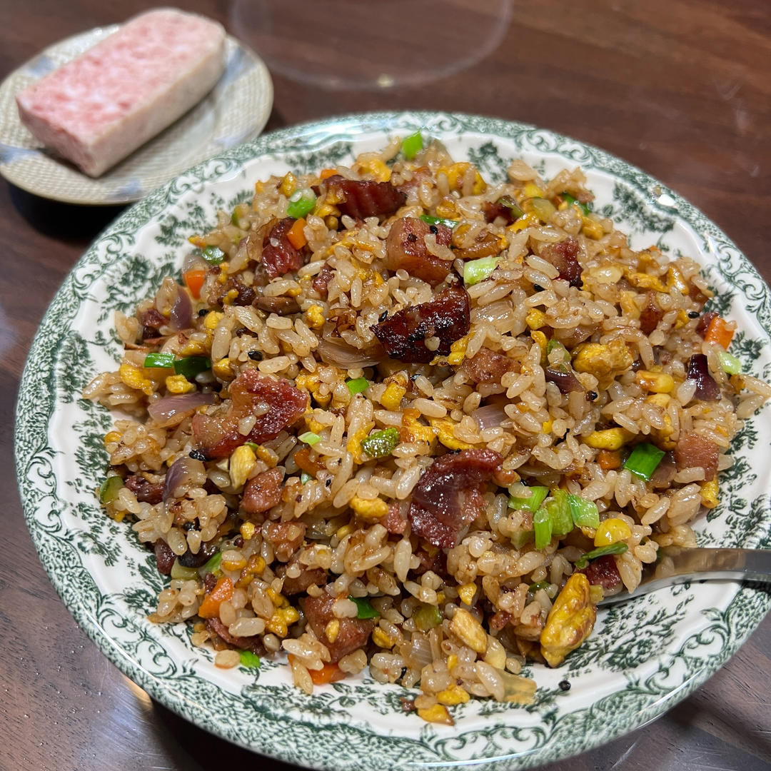 炒米饭蛋炒饭二十分钟快手家常