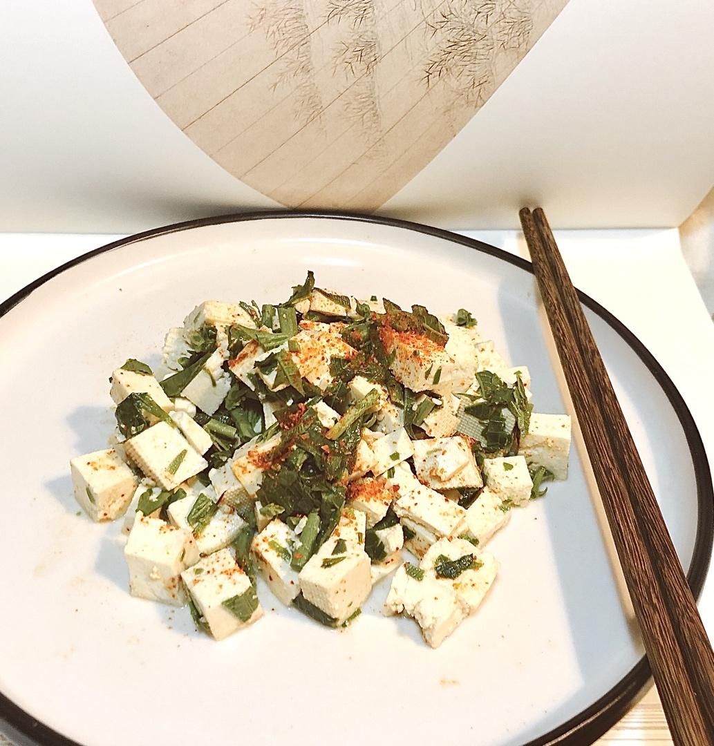 香椿拌豆腐