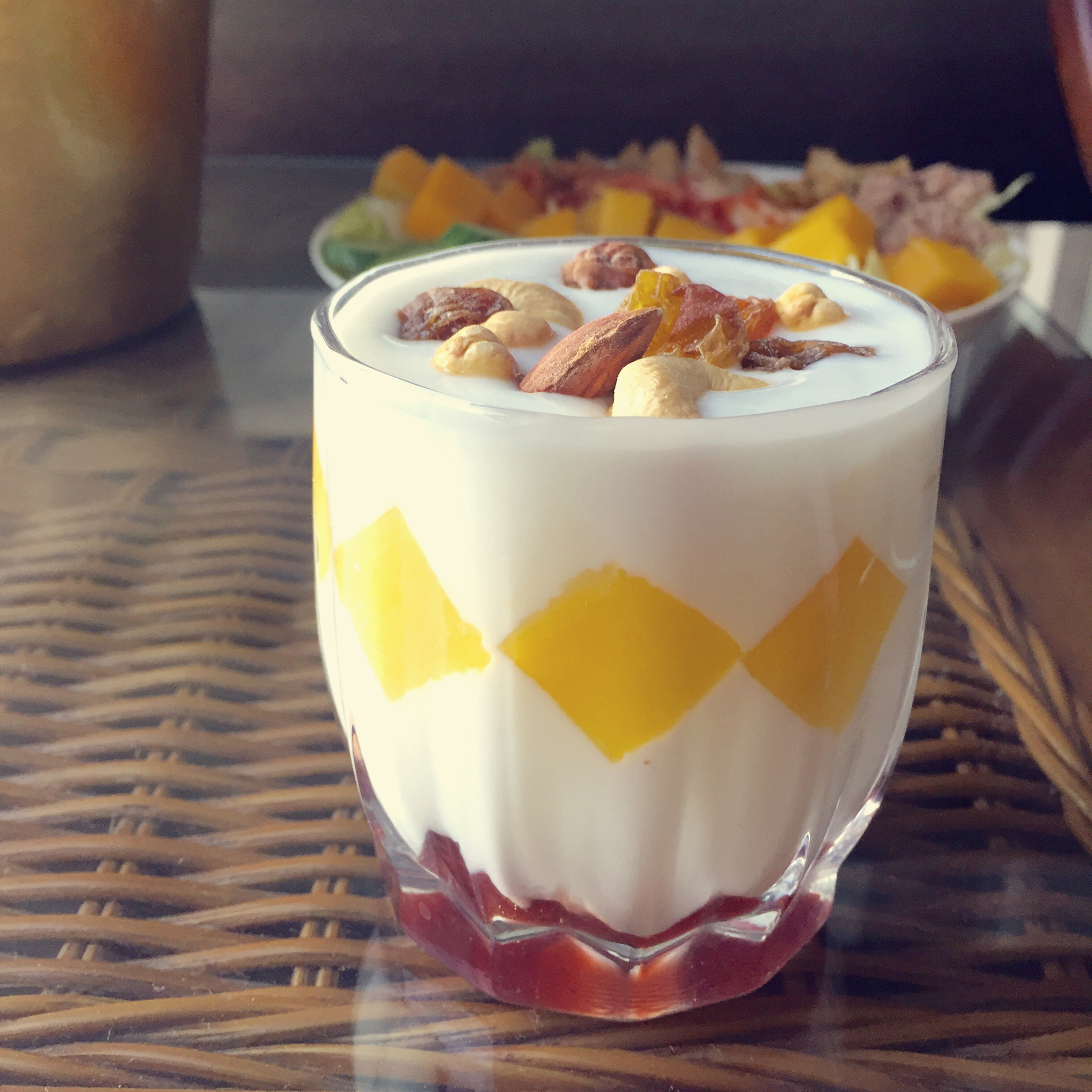 有些「杯壁」的酸奶们