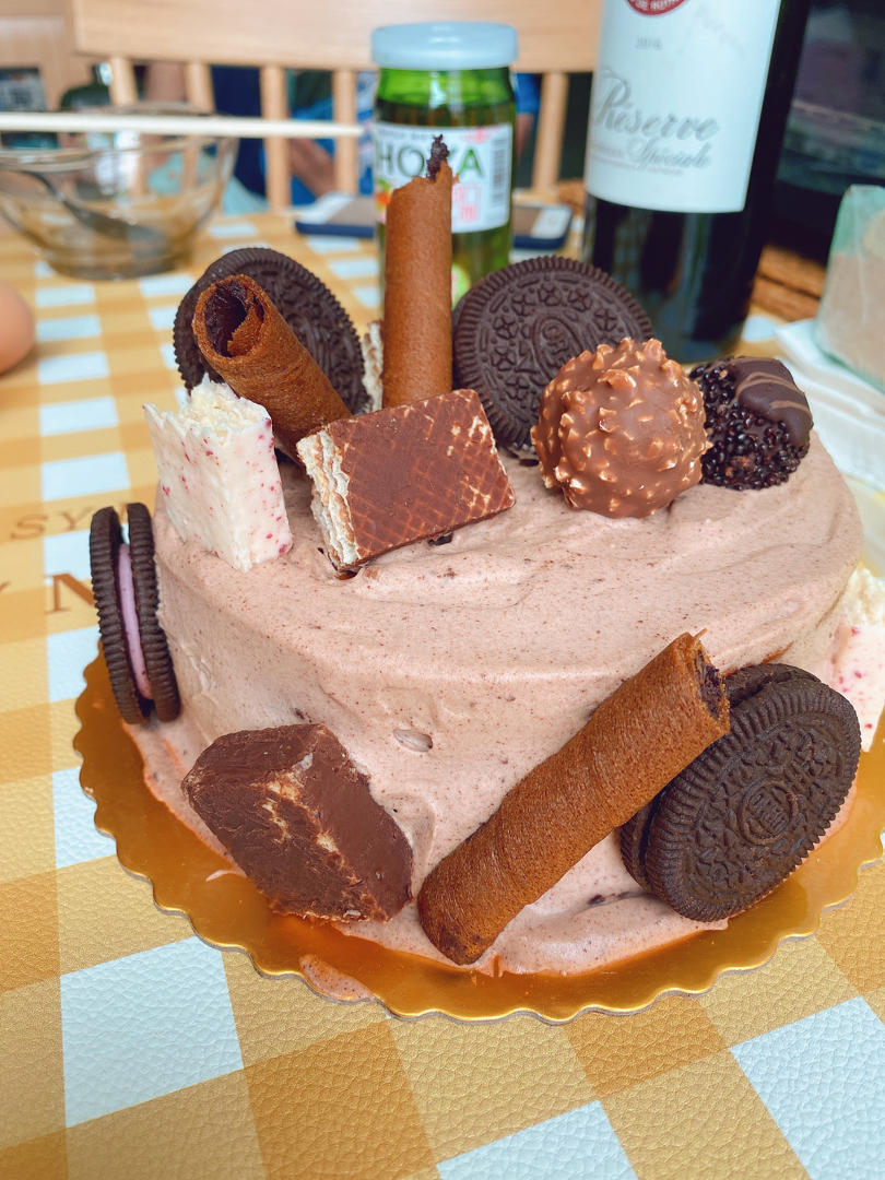 不用裱花的海盐奥利奥奶油蛋糕