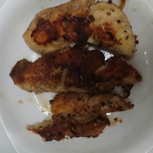 无油煎鸡胸
