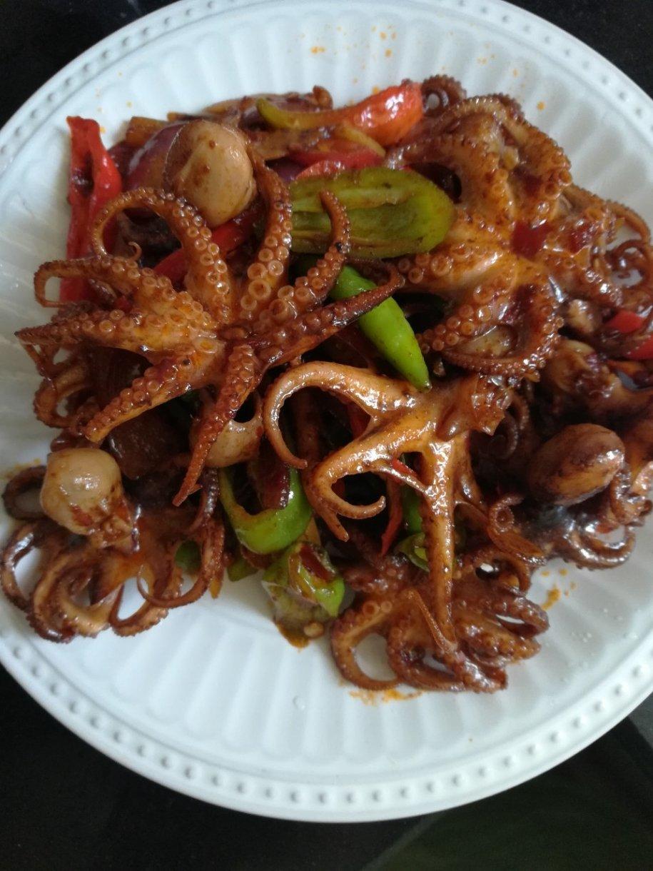 香辣八爪鱼（虾）