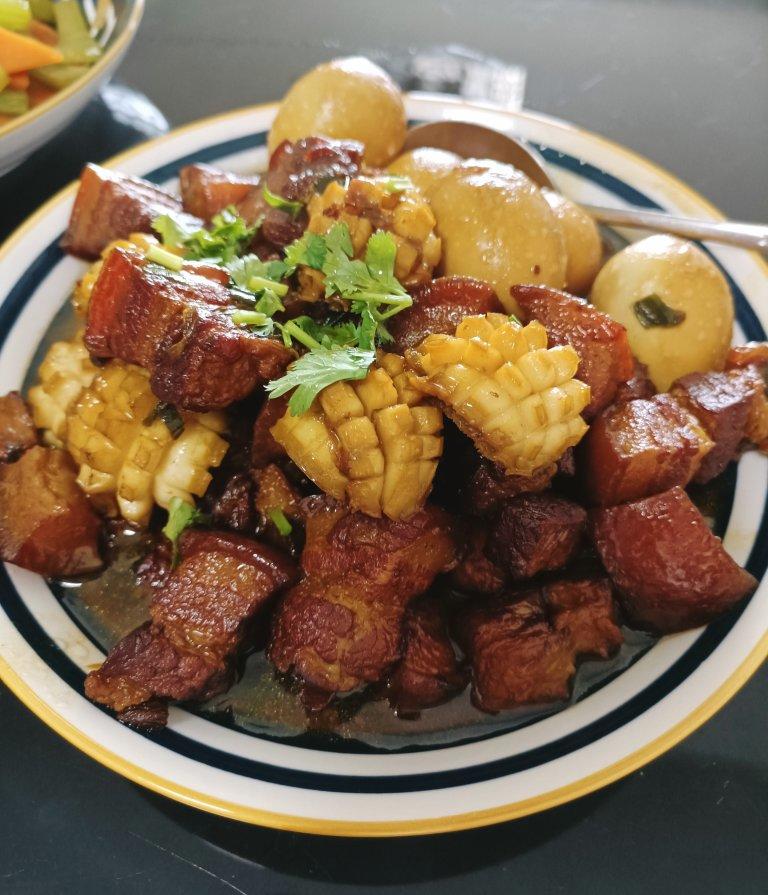 北鼎铸铁锅食谱｜鲍鱼红烧肉