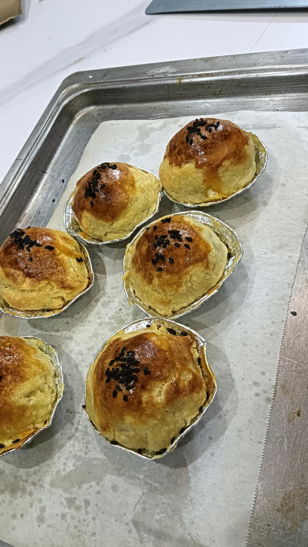 懒人蛋黄酥（用蛋挞皮）