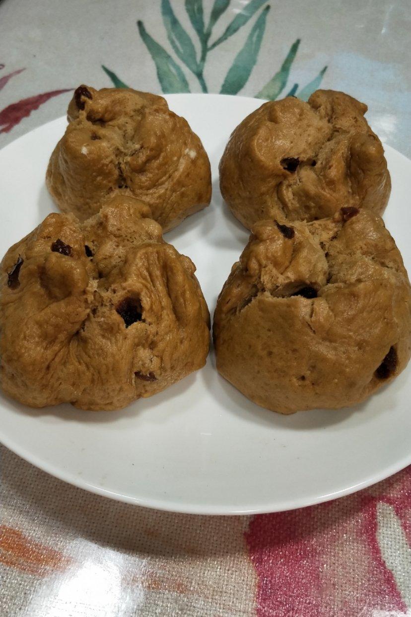 简单易学的红糖大枣开花馒头