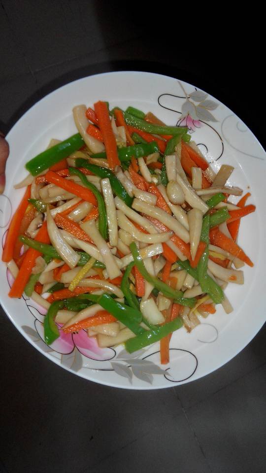 素炒杏鲍菇
