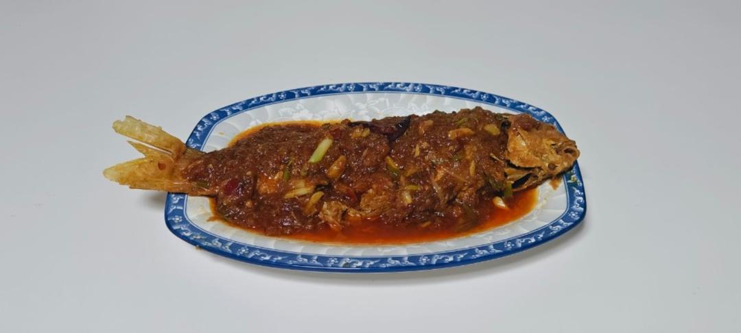 红烧鲤鱼（买的炸好的鱼）