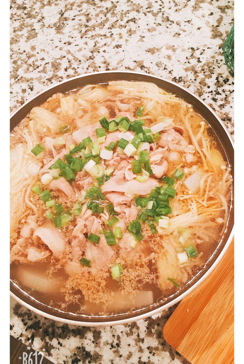 【曼食慢语】金针萝卜煲肥羊的全部作品