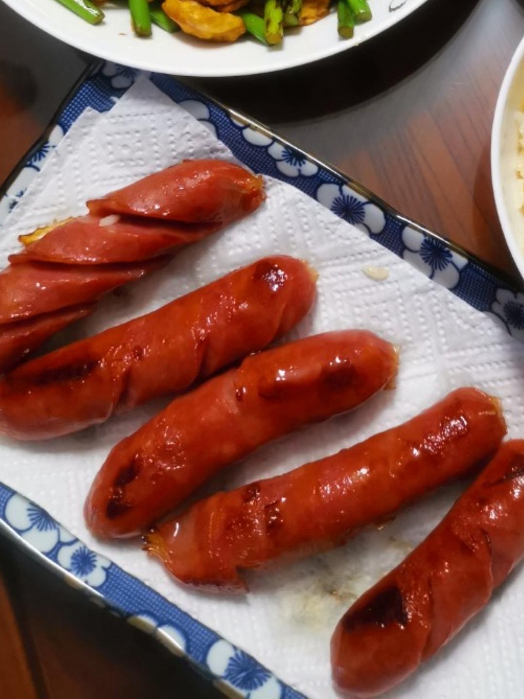 小d2016做的街边小吃香煎香肠