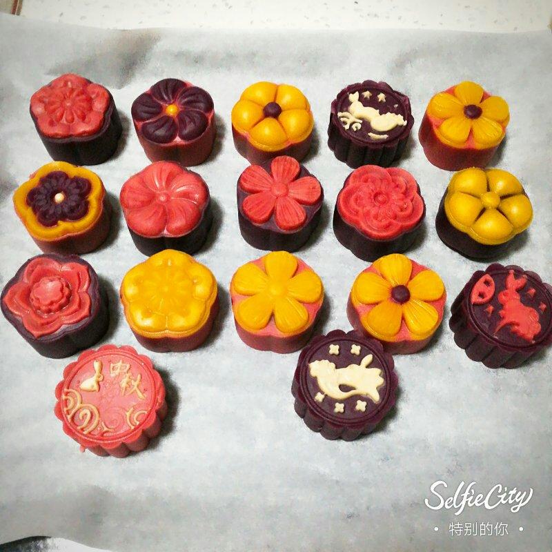 桃山皮—蛋黄莲蓉月饼