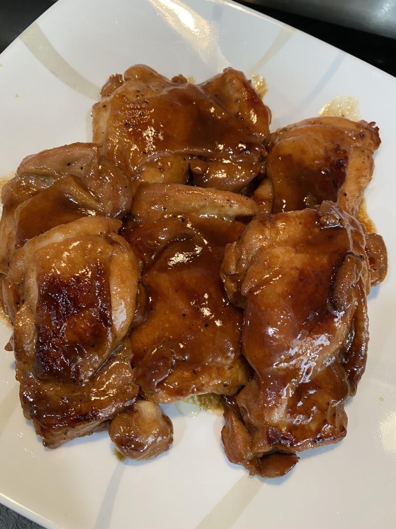 满口爆汁的叉烧鸡腿饭