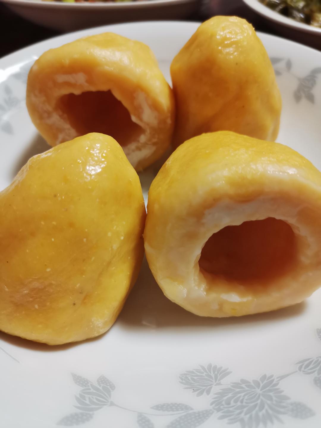 【粗粮】干吃都香玉米面窝窝头