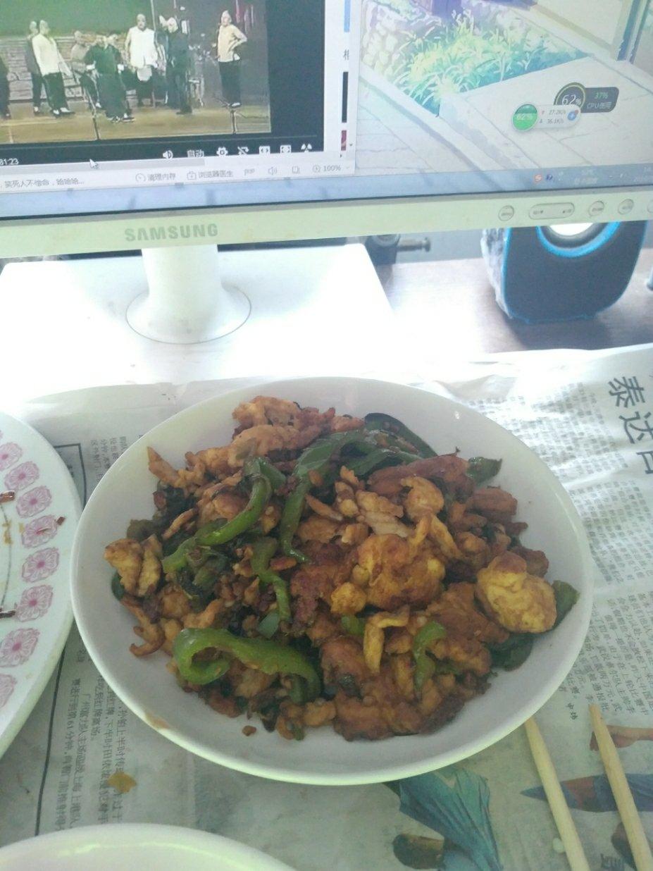 厨师长教你：“青椒炒鸡蛋”的家常做法 ,非常下饭