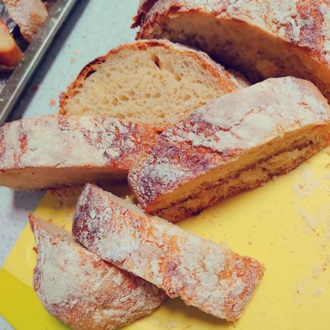 完全不用揉的面包，对，完全不用揉！ | Ciabatta