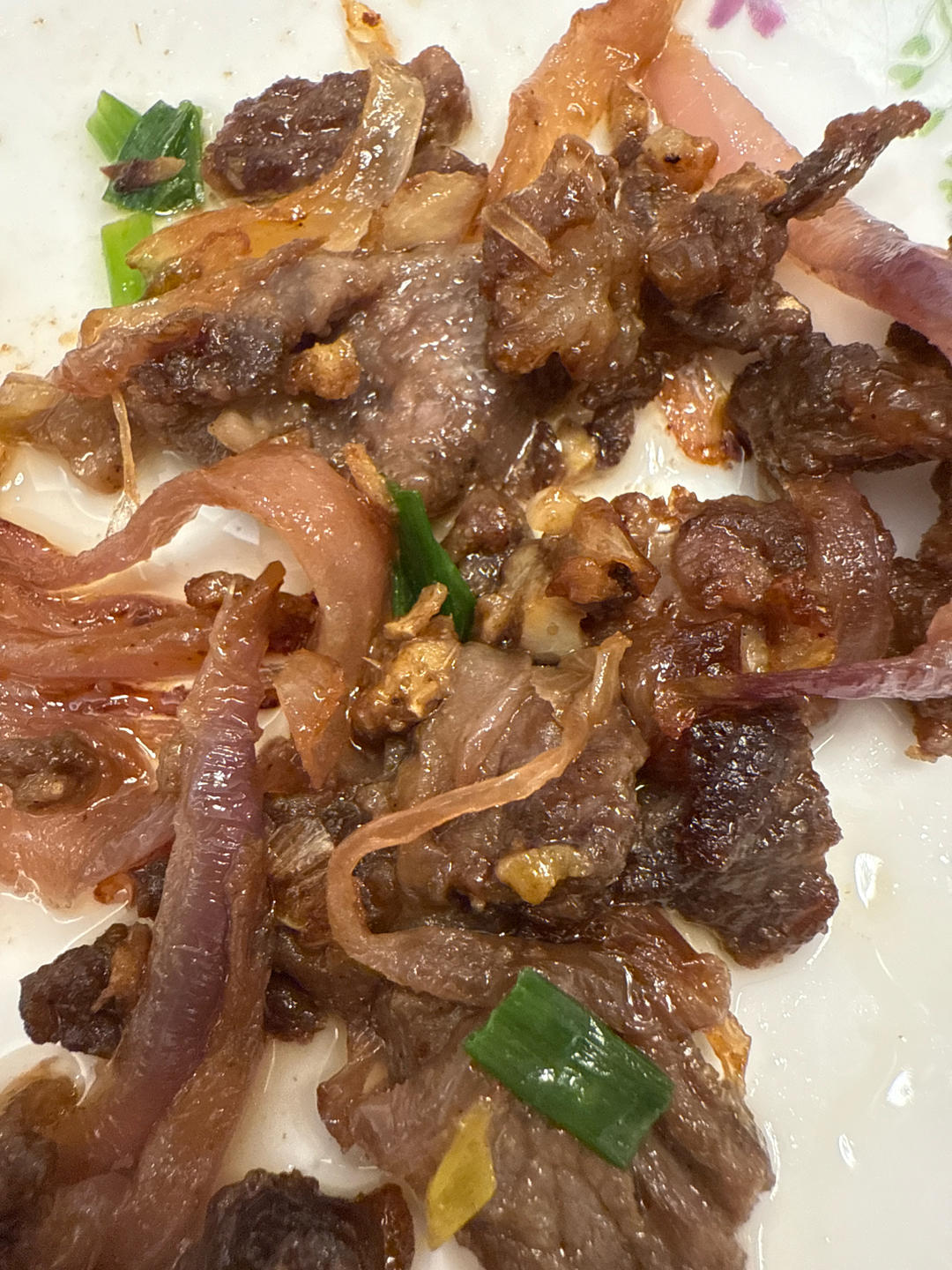 洋葱爆孜然牛肉