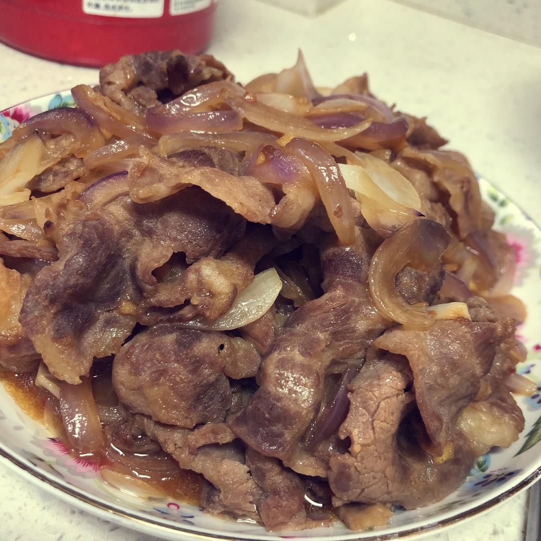日式肥牛饭   快手菜