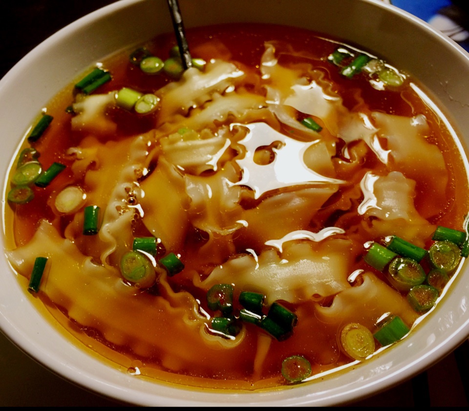 家常酱油汤面