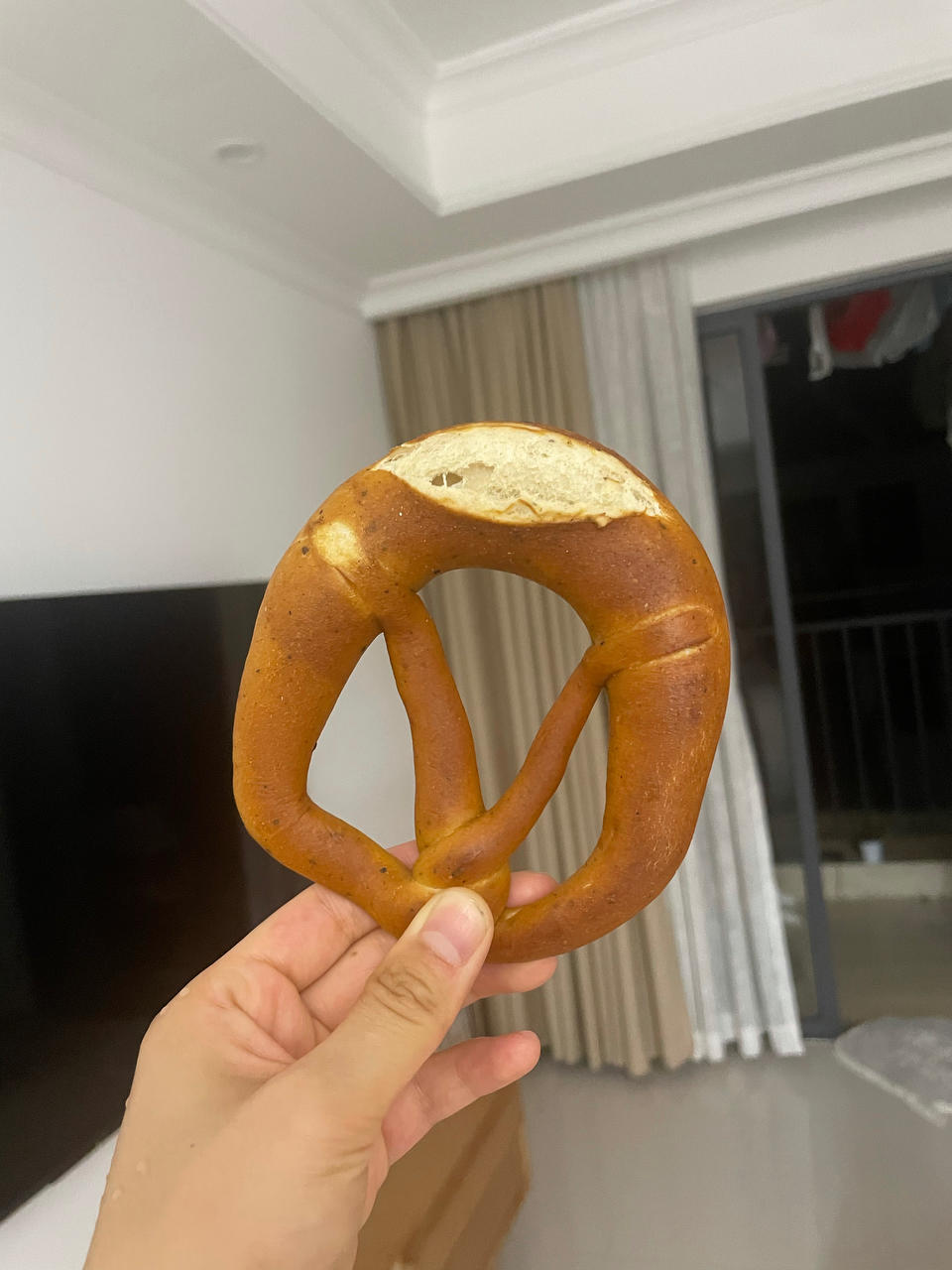 德国结、碱水红豆棒面包！