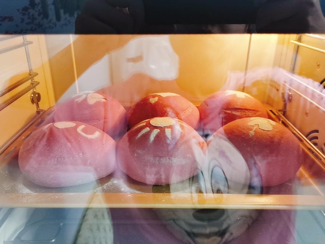 抹茶芋泥麻薯软欧包🍃夏日小清新