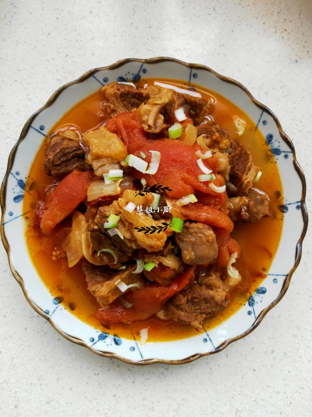 番茄土豆炖牛腩