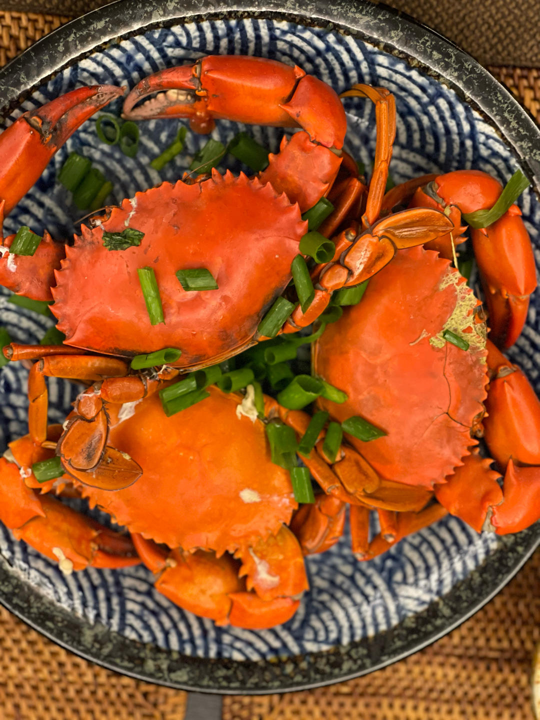 清蒸青蟹