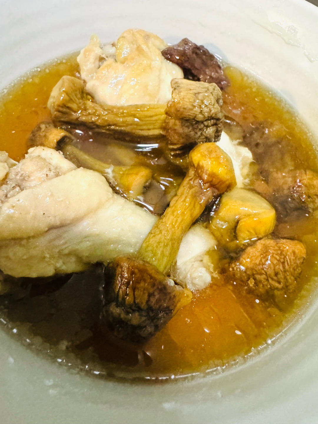 保命汤姬松茸炖鸡汤