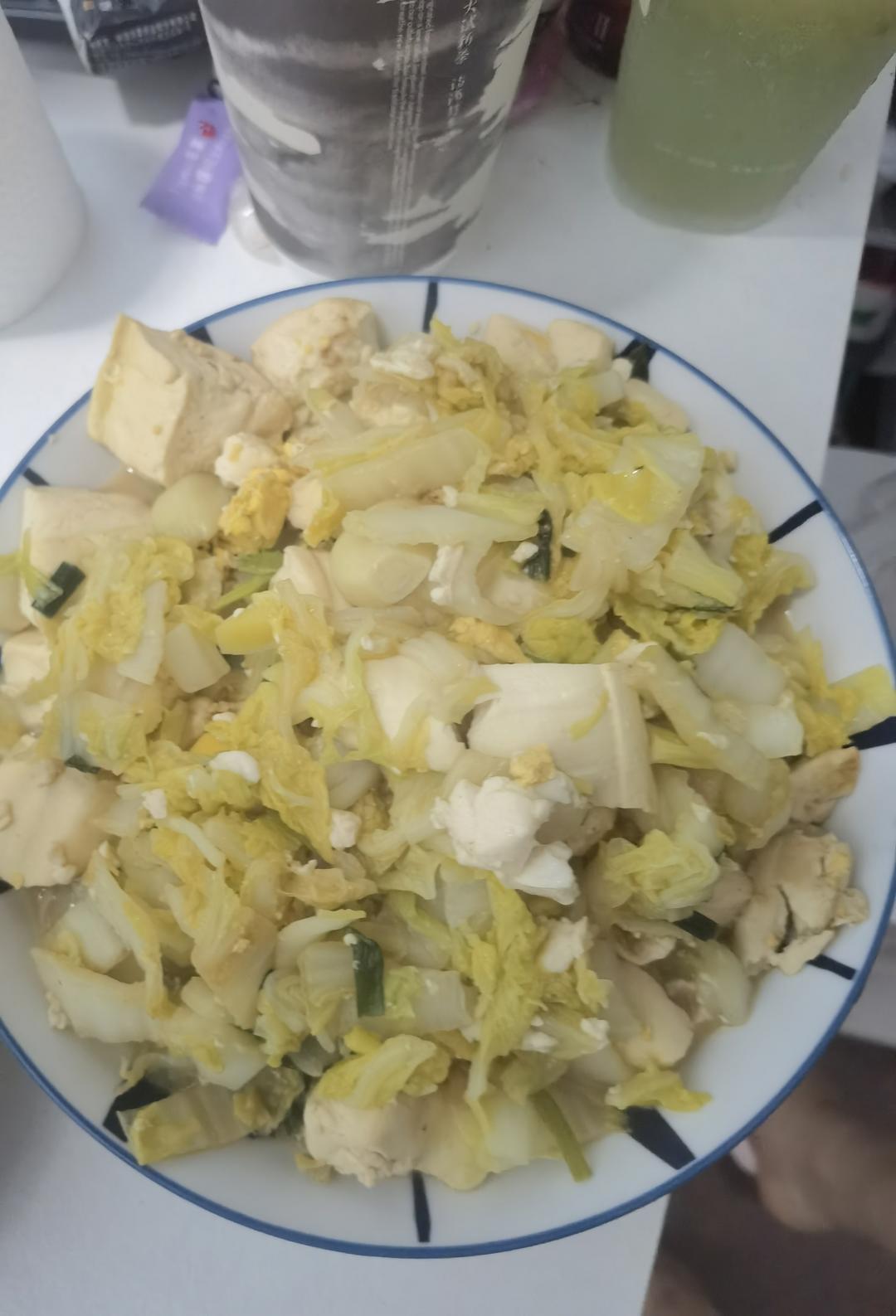 白菜豆腐这样做😋连汤汁都不剩🔅鲜美又美味