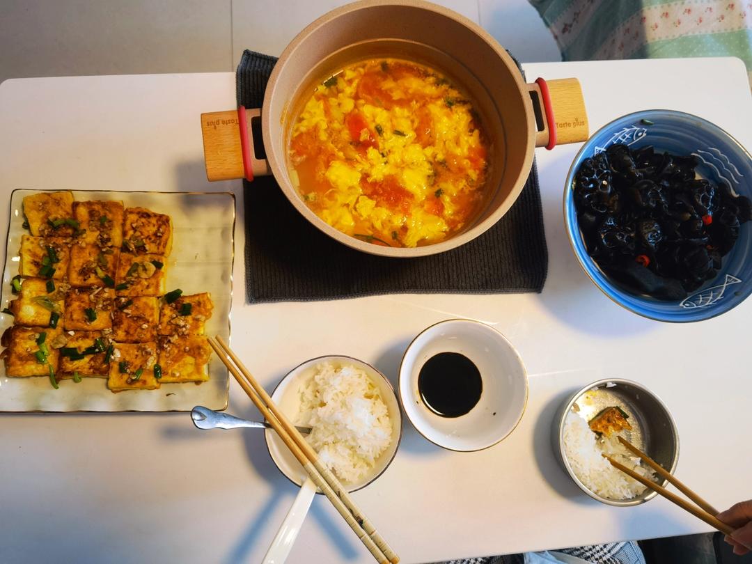 烧汁豆腐