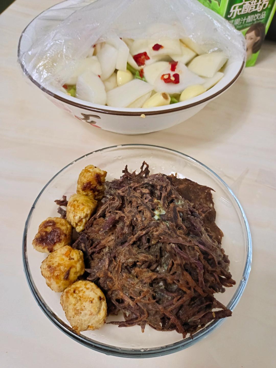 健康Q弹的鸡肉丸