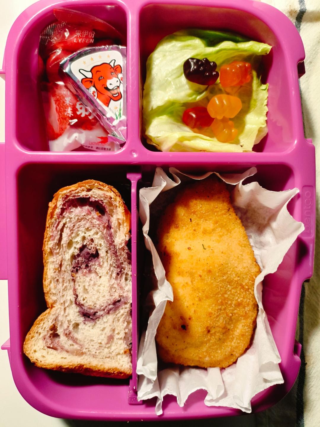 北美小学生的混搭便当