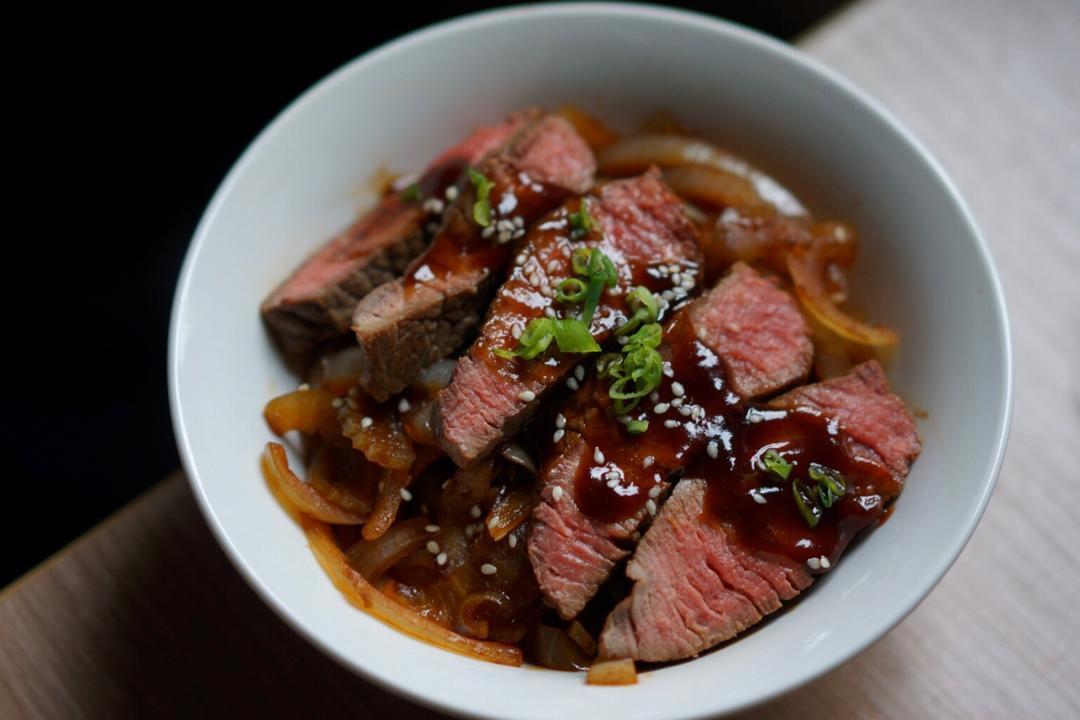 【山姆厨房】日式牛排饭