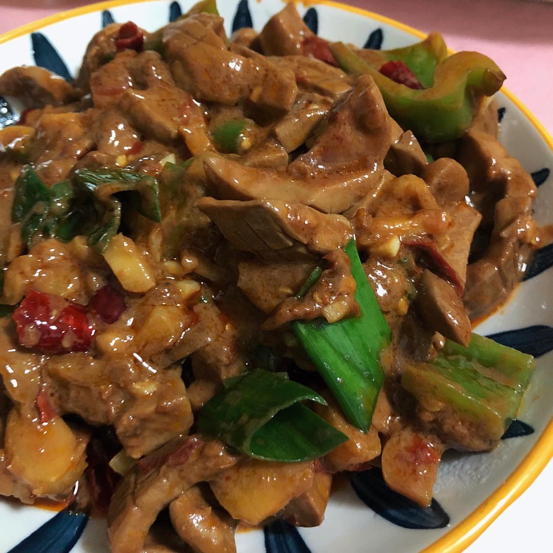 四川自贡必吃之一～～～火爆腰花