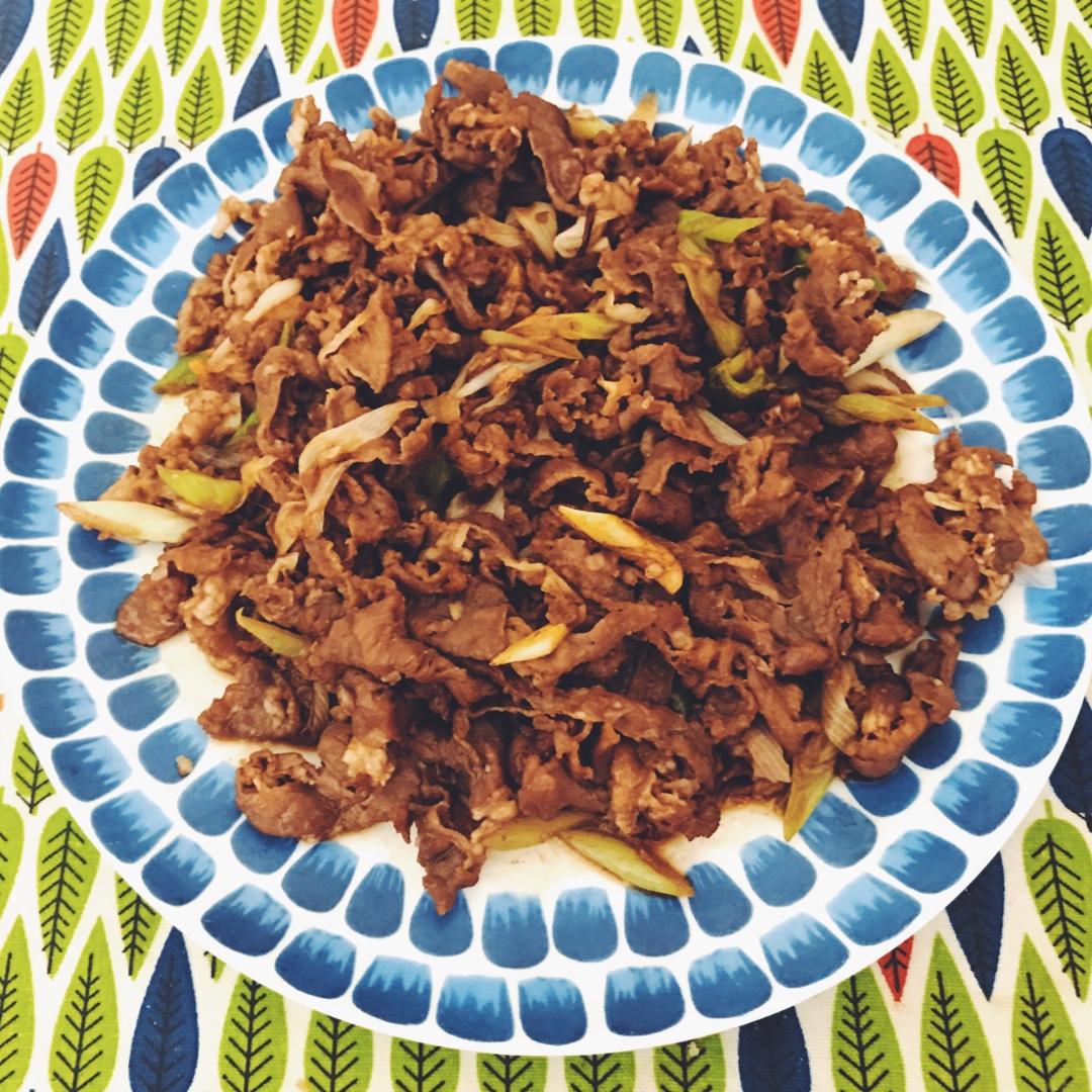 葱爆羊肉