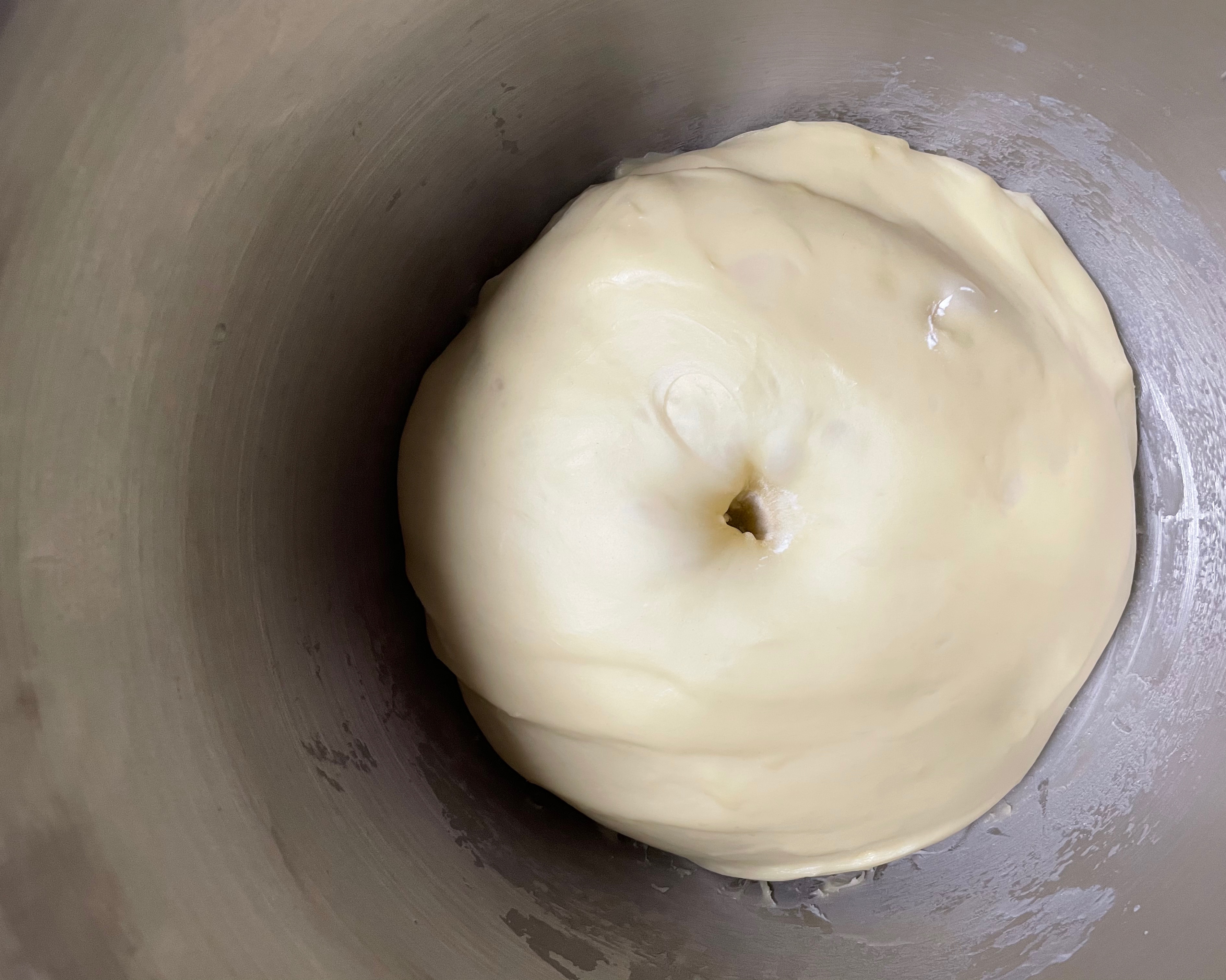 🍵抹茶冰淇淋菠萝包 零失败 超适合夏天的面包吃法的做法 步骤9