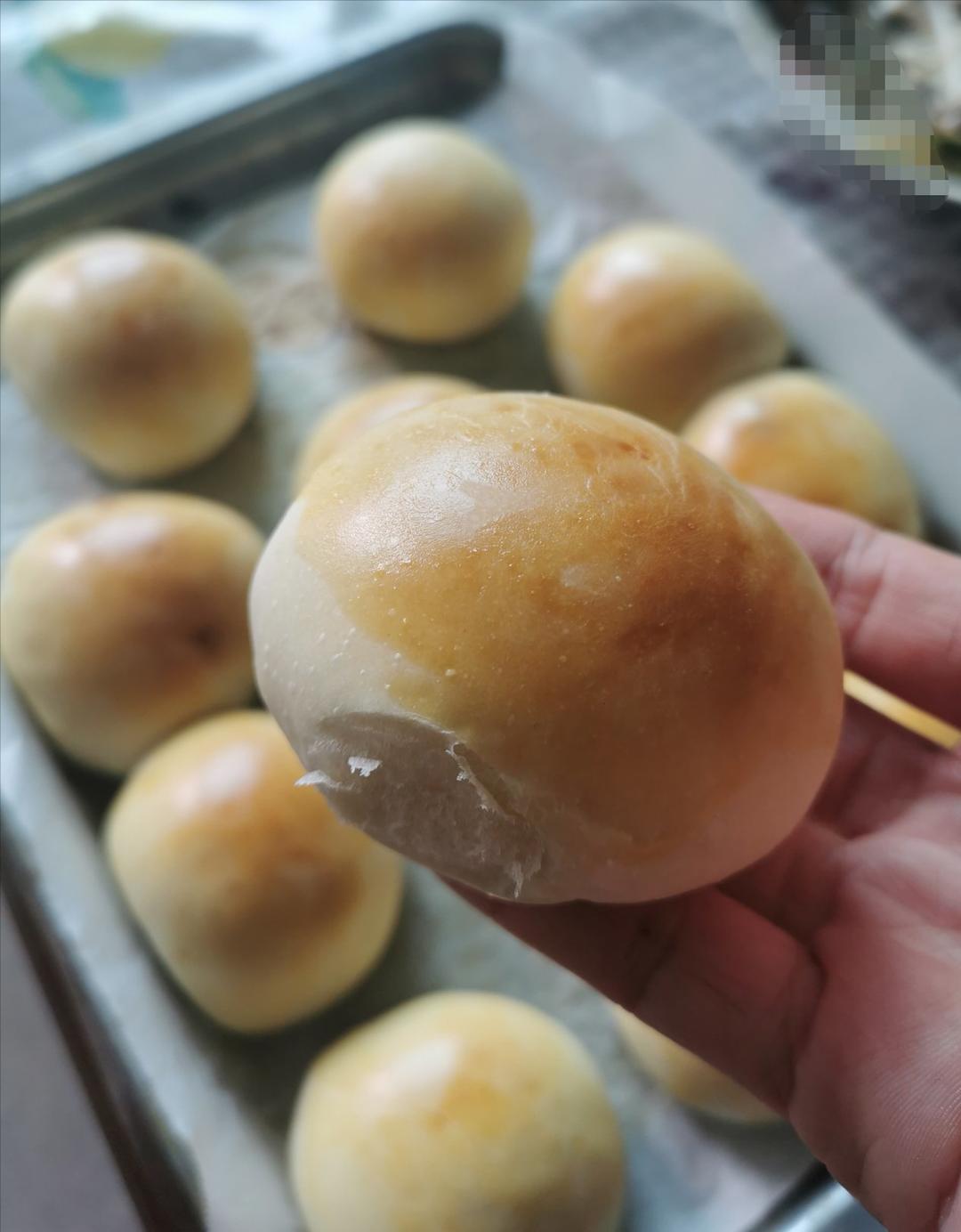 家常版蜂蜜小面包 搭配热牛奶营养早餐好味道 做法简单味道好