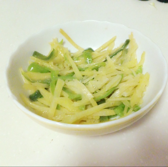 青椒土豆丝
