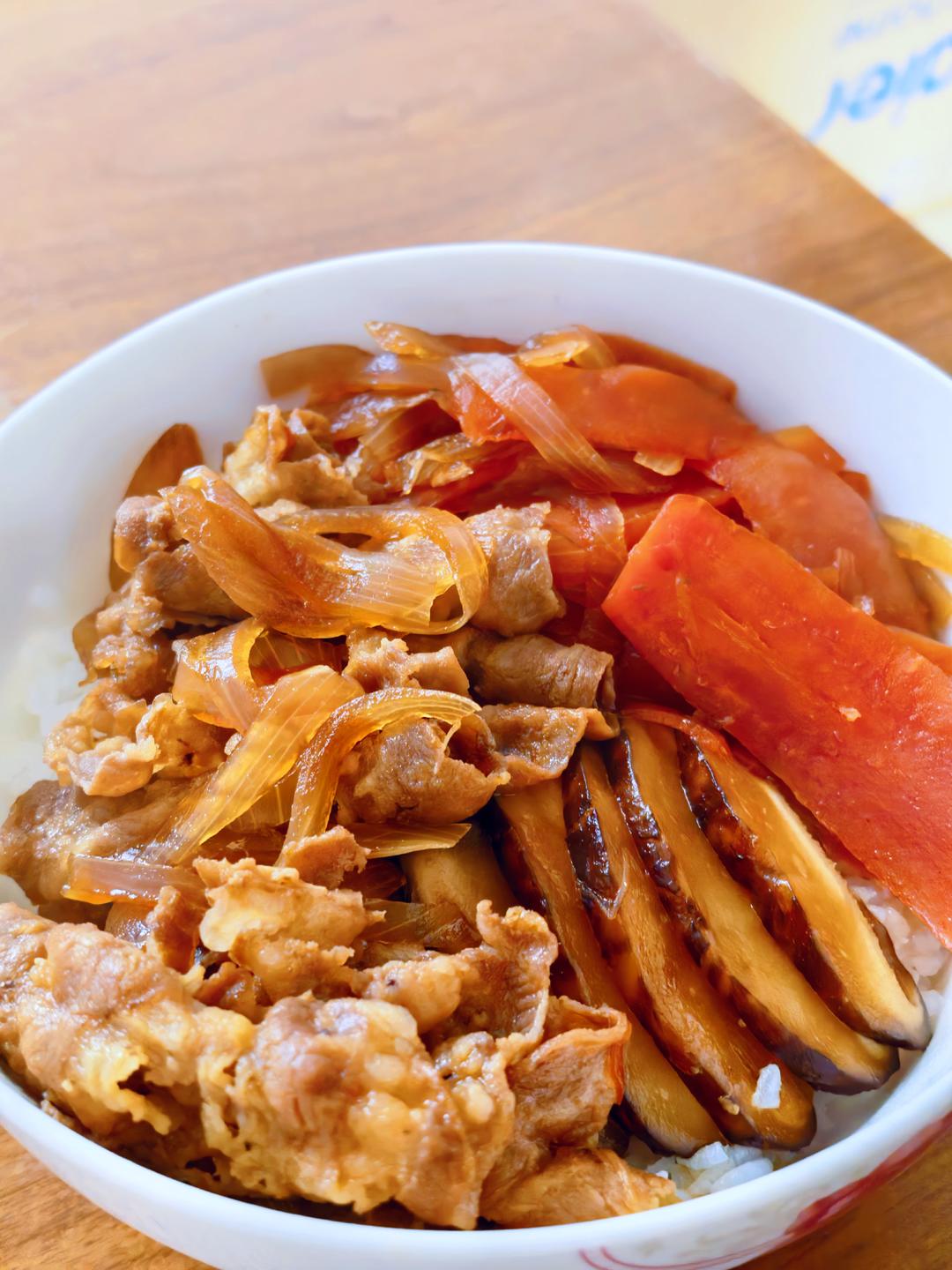 牛丼牛肉饭