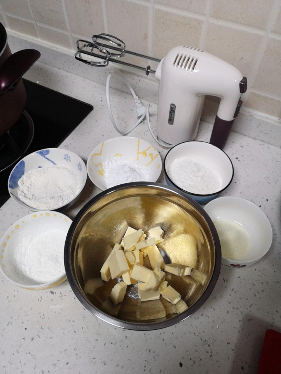 被业界猜了很久的网红牛油小花曲奇配方，酥的掉渣