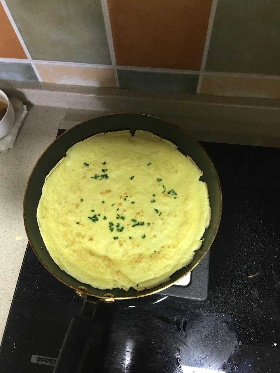 葱花蛋饼（快手营养早餐）